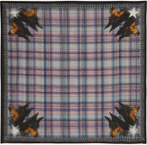 Thumbnail for your product : Givenchy Dobermann printed silk-chiffon scarf