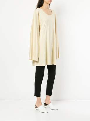 Lemaire flared jersey top