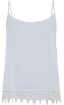 Thumbnail for your product : New Look White Crochet Hem Cami