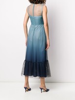 Thumbnail for your product : RED Valentino Layered Sheer-Panel Dress