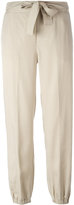 Blumarine gathered ankle trousers