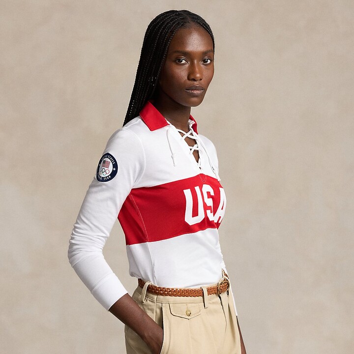 ralph lauren ladies rugby shirt