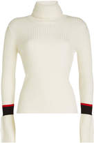 Thumbnail for your product : Moncler Ribbed Wool Turtleneck Pullover