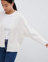 Thumbnail for your product : ASOS Petite Design Petite Eco Cardigan In Fluffy Yarn