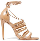 Thumbnail for your product : Schutz Embellished Leather Sandals