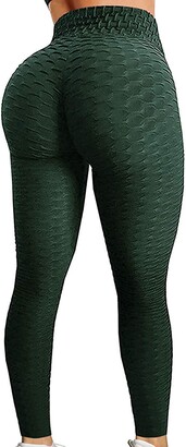 SEASUM Women's High Waist Yoga Pants Tummy Control Slimming Booty Leggings  Workout Running Butt Lift Tights - ShopStyle Trousers