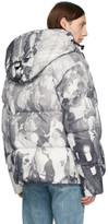 Thumbnail for your product : Burberry Grey Down Rave Print Puffer Jacket