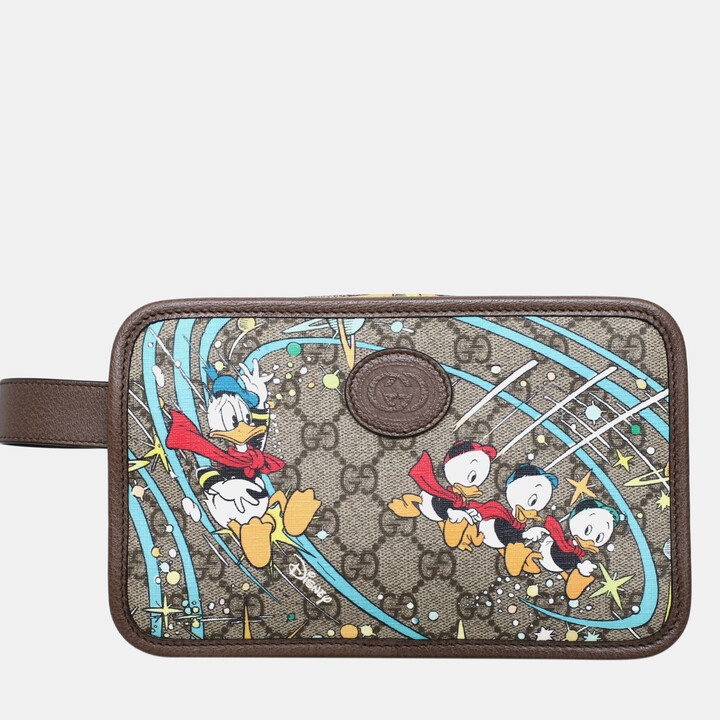 Gucci Multicolor Canvas x Disney GG Printed Pouch