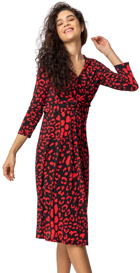 red party dress size 16