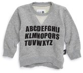 Thumbnail for your product : NUNUNU 'ABC' Sweatshirt (Baby Boys)