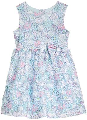 Hello Kitty Toddler Girls Printed Lace Dress