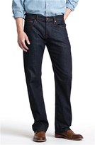 Thumbnail for your product : 7 For All Mankind 'Austyn' Relaxed Straight Leg Jeans (Dark Clean)