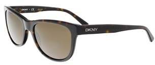 DKNY Dy4139 369873 Brown/gold Cat Eye Sunglasses