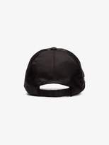 Thumbnail for your product : Prada black triangle logo baseball cap