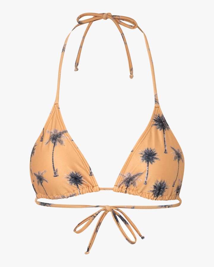 Gestreept Gepolijst Verdeel VERDELIMON Moa Triangle Bikini Top - ShopStyle Two Piece Swimsuits