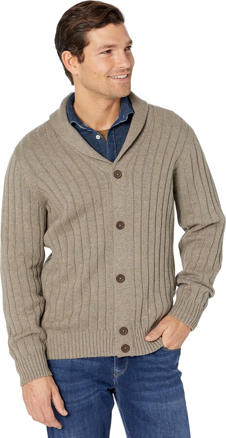 Tommy Hilfiger Men's Cardigan Sweater with Magnetic Buttons 