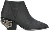 Thumbnail for your product : Giuseppe Zanotti Kevan Alligator ankle boots