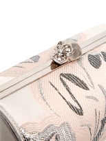Thumbnail for your product : Alexander McQueen Skull & Embroidered Duchesse Clutch