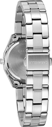 Caravelle Designed by Bulova Women's Stainless Steel Bracelet Watch 28mm