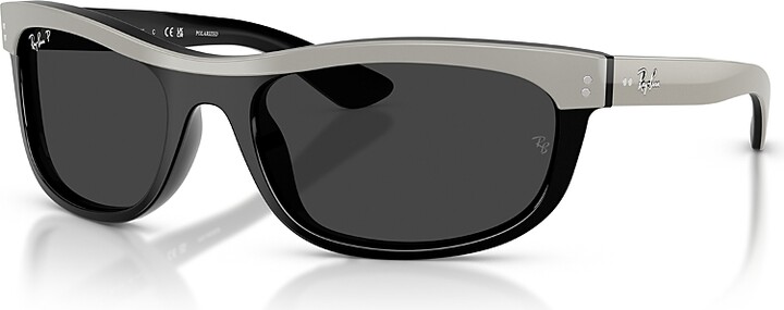 Ray-Ban Balorama Rectangular Sunglasses 62mm