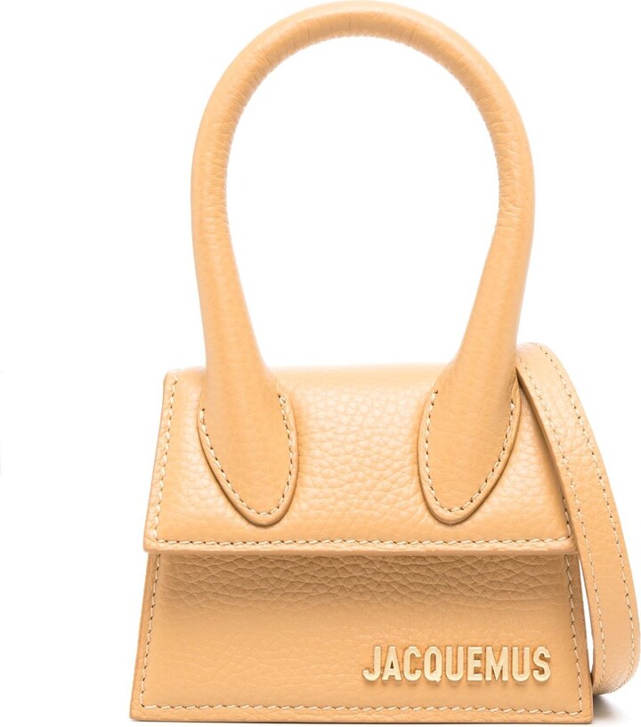 Jacquemus Brown Le Chiquito Noeud Leather Top Handle Bag ShopStyle