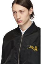 Thumbnail for your product : Kenzo Black Jumping Tiger Bomber Jacket