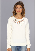 Thumbnail for your product : Juicy Couture Embellished Cut Out Pullover