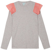 Thumbnail for your product : Mini A Ture Mini ruffle slder speckle tee