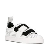 Thumbnail for your product : Paco Rabanne contoured effect sneakers
