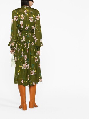 Diane von Furstenberg Floral-Print Dress