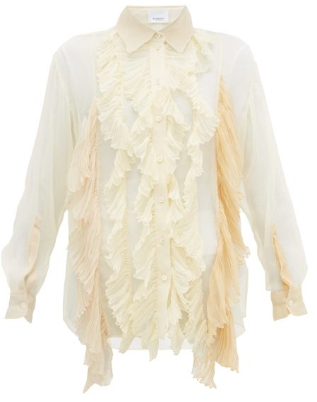 burberry blouse sale