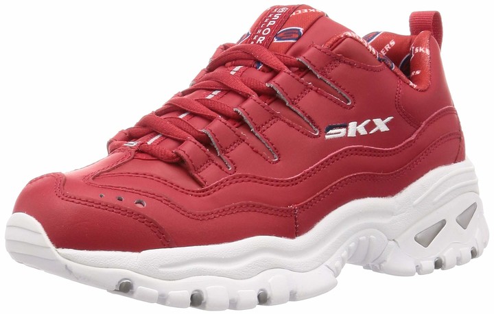 sketchers for women red