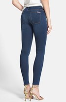 Thumbnail for your product : Hudson Jeans 1290 Hudson Jeans 'Spark' Zip Detail Super Skinny Jeans (Ignorance is Bliss)