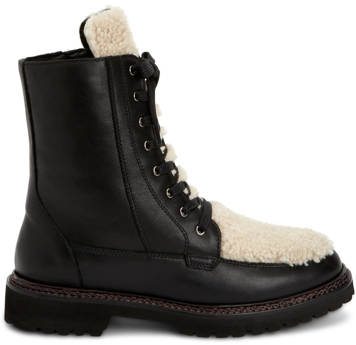aquatalia lorena shearling boots