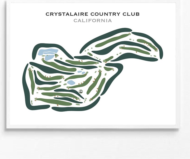 Etsy Crystalaire Country Club, Ca | Golf Course Map, Golfer Gift For Him, Scorecard Layout, Boyfriend Gift, Art Print Decor