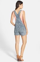 Thumbnail for your product : Fire Railroad Stripe Short Overalls (Juniors)