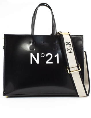 N°21 N.21 Black Eco-leather Shopper