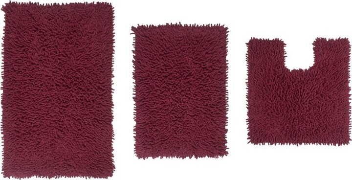 Home Weavers Fantasia 3-Pc. Bath Rug Set