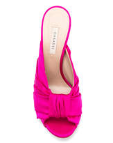 Thumbnail for your product : Casadei satin Hill mules