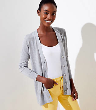 loft boyfriend cardigan
