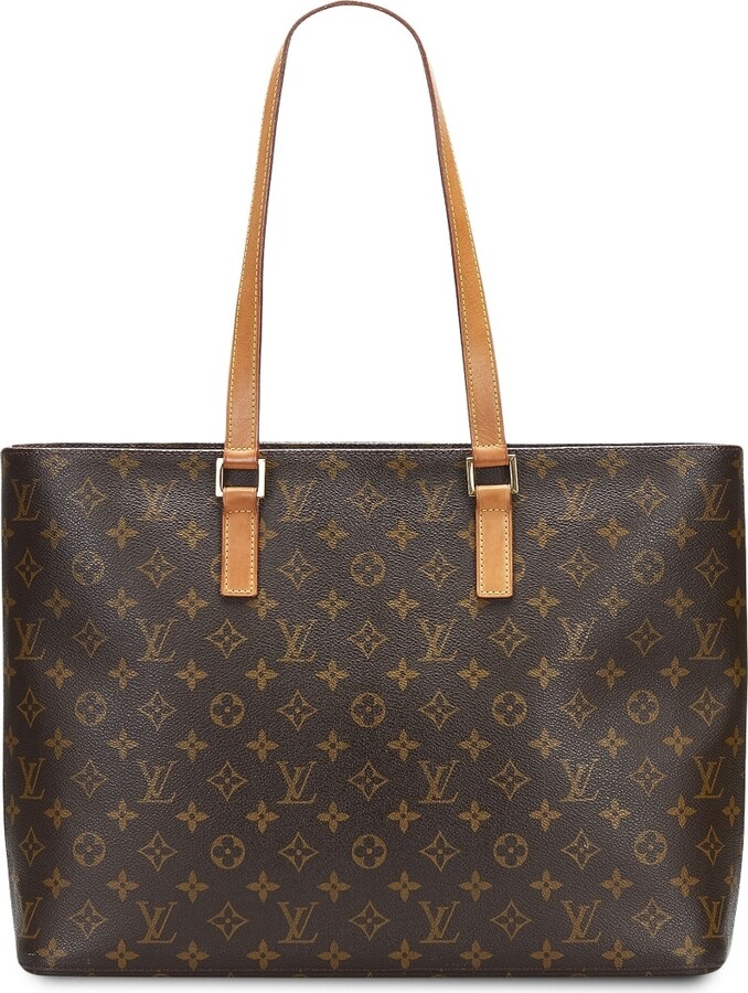 Louis Vuitton 2001 pre-owned Monogram Luco tote bag - ShopStyle
