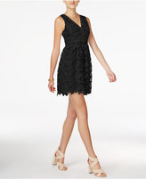 Thumbnail for your product : Bar III Lace Fit and Flare Dress, Created for Macy's