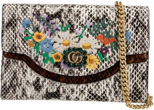 Gucci Linea Ricami Shoulder Bag