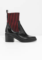 Thumbnail for your product : Elastic Rib Shaft Boots