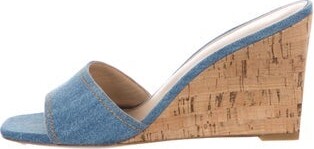 Veronica Beard Denim Slides
