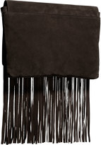 Thumbnail for your product : Michael Kors Joni Suede Fringe Clutch
