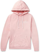 Thumbnail for your product : Frame Printed Loopback Cotton-Jersey Hoodie