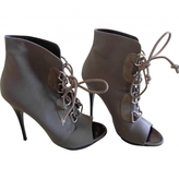 Thumbnail for your product : Giuseppe Zanotti Khaki Cloth Ankle boots