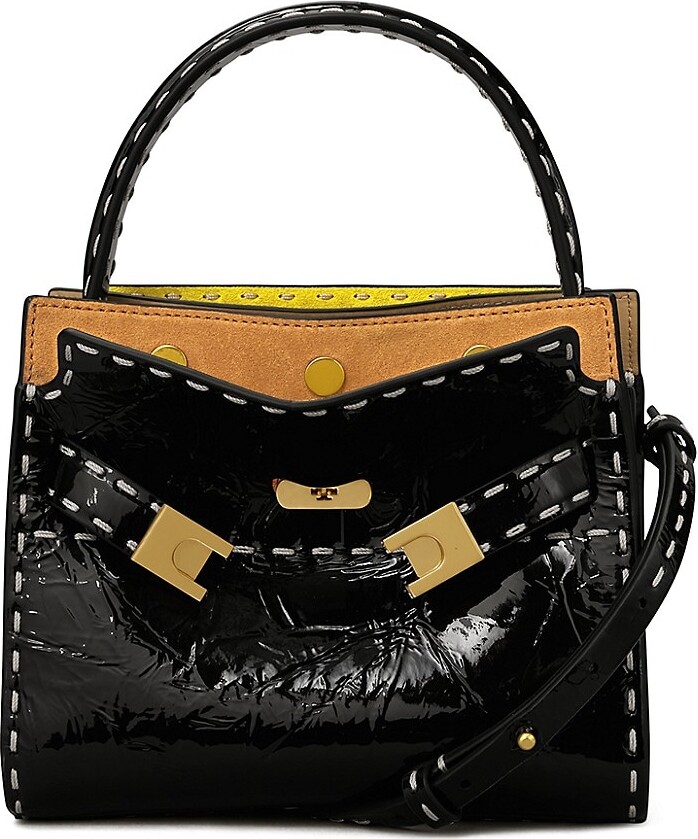 Tory Burch Petite Lee Radziwill Pickstitch Double Bag ShopStyle