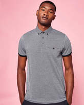 Thumbnail for your product : Ted Baker Woven Collar Polo Shirt